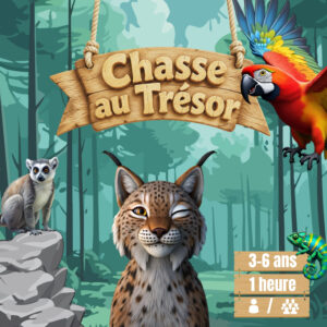 kit de chasse au trésor à imprimer sur le thème des animaux conçu pour enfants de 3 à 6 ans