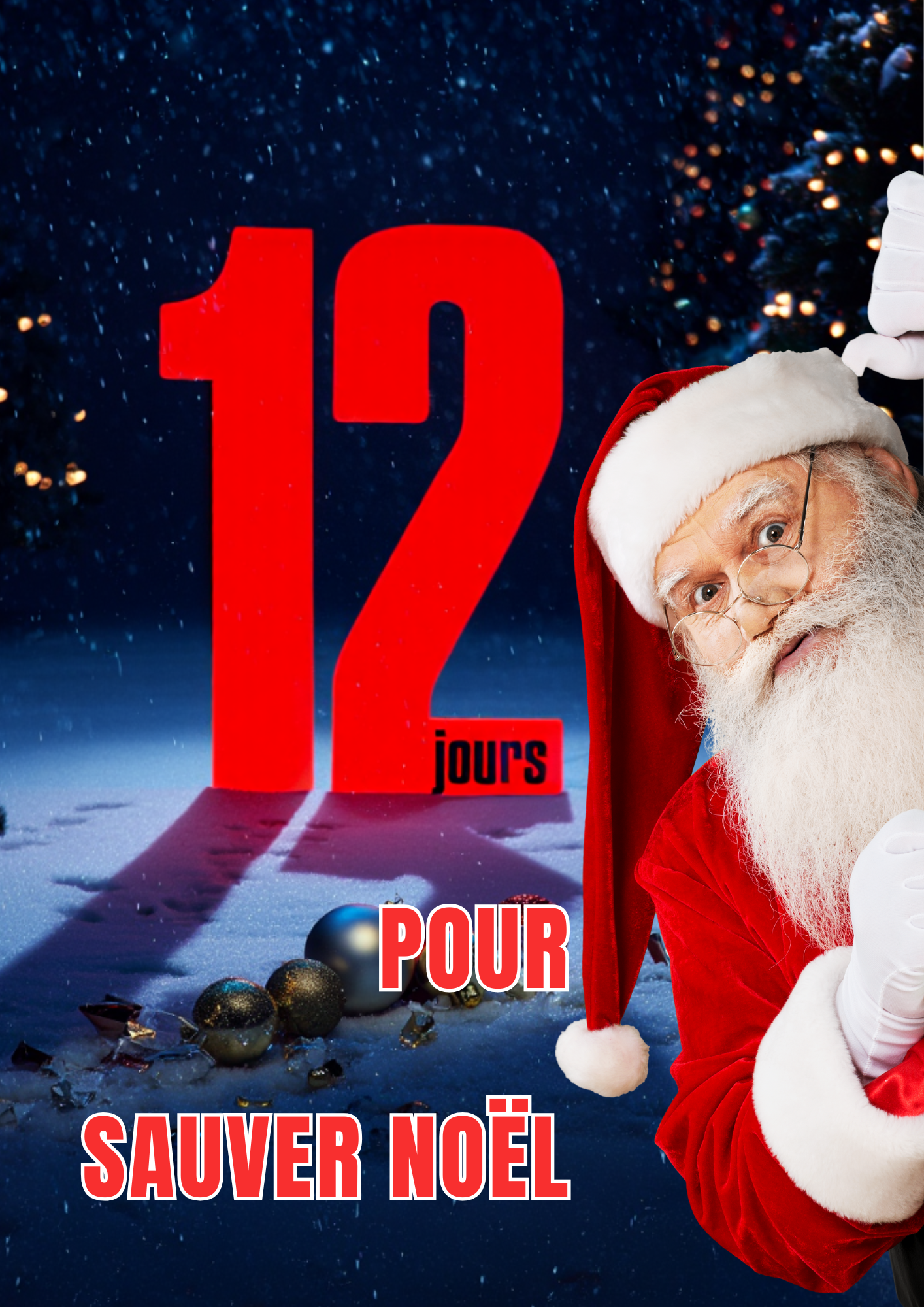 escape game à imprimer calendrier de l'Avent avec énigmes quotidiennes et éléments numériques
